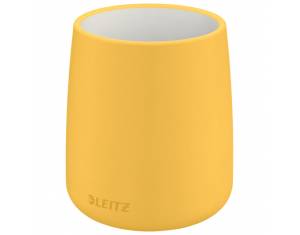 Čaša za olovke keramička okrugla fi-8,5xH10,8cm Cosy Leitz 53290019 žuta