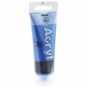 Boja akrilna 75ml pvc tuba Primo 420TAM75521 metalik plava