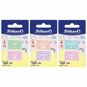 Gumica Pastel pk2 Pelikan 606196 (300007904) blister