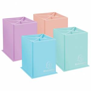 Čaša za olovke karton Aquarel Exacompta 67896D pastel sortirano!!