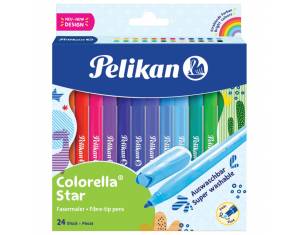 Flomaster školski  24boje Colorella star Pelikan 822312 blister