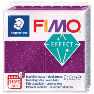 Masa za modeliranje 57g Fimo Effect Galaxy Staedtler 8010-602 ljubičasta