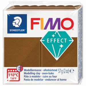Masa za modeliranje 57g Fimo Effect Metallic Staedtler 8010-71 metalik brončana