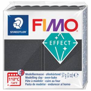 Masa za modeliranje 57g Fimo Effect Metallic Staedtler 8010-91 metalik siva