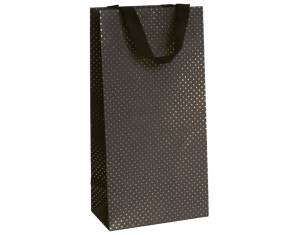 Vrećice ukrasne-2 boce 18x36x10,5 cm Astro Stewo 6651 99 crno zlatna blister