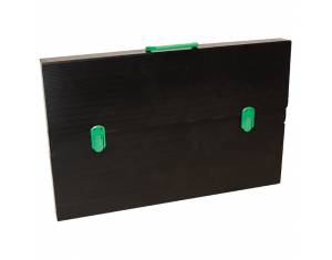 Torba-kofer pp-tvrdi  365x565x30 mm Ri.Plast 6338535213.1 crna/sort ručka