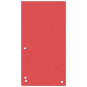 Pregrada kartonska 23,5x10,5 cm pk100 Donau 8620100-04PL crvena