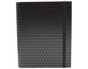 Blok kolegij B5 crte 96L s gumicom Dots 1 Marker crni 1782