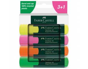 Signir 1-5 mm 48 kartonska kutija Faber Castell 254844/4boje blister