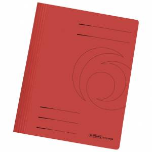 Fascikl mehanika euro karton A4 Herlitz 11034295 crveni
