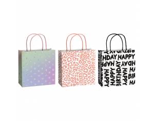 Vrećice ukrasne 20x20x8 cm Birthday Stewo 5335 99 sortirano