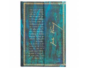 Notes 9,5x14 cm-mini crte  88L magnet Verne, Twenty Thousand Leagues Paperblanks PB6494-7