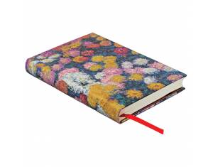 Notes  9x14 cm-mini crte  88L s gumicom Monet's Chrysanthemums Paperblanks PB9716-7
