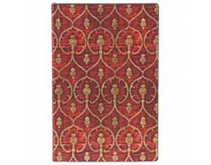 Notes  9x14 cm-mini crte 104L s gumicom Red Velvet Flexis Paperblanks FB9633-7