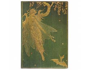 Notes 12x17,5 cm-midi crte  88L bez zatvaranja Olive Fairy Flexis Paperblanks FB9641-2