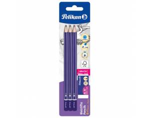 Olovka grafitna HB Standard pk6 + gumica AL30 Pelikan 914341 blister