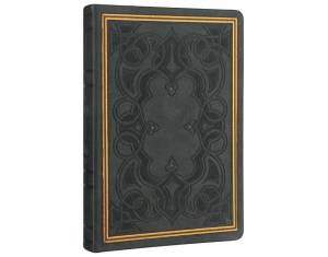 Notes 20,5x14,5 cm crte 160L bez zatvaranja Old Book Marker crni 1178