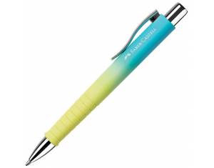 Olovka kemijska gumirana Poly Ball XB Faber Castell 241109 plavo-žuta
