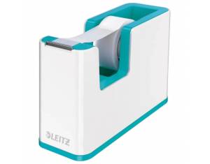 Stalak s trakom ljepljivom WoW Leitz 53641051 bijeli/tirkizni