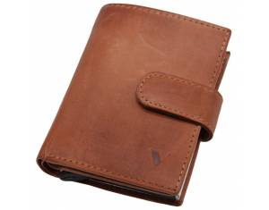 Novčanik-etui kožni s RFID zaštitom 1097 konjak