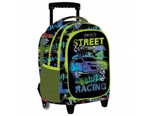 Ruksak školski s kotačićima Street Racing 24.Connect basic