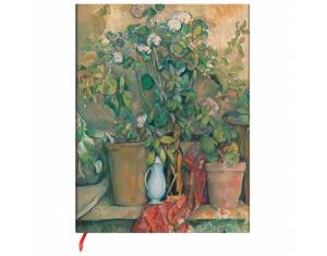 Notes 9x14 cm-mini crte 88L s gumicom Cezanne’s Terracotta Pots and Flower Paperblanks PB9790-7