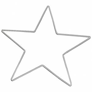 Obruč za dekoraciju metalni Zvijezda 25 cm Knorr Prandell 21-6785255