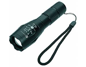 Svjetiljka ručna Delgada Schwarzwolf F2301000AJ3 crna