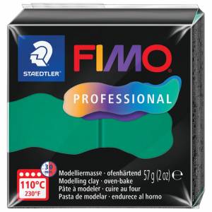 Masa za modeliranje 57g Fimo Professional Staedtler 8040-500 zelena