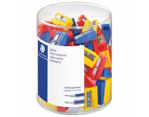 Šiljilo pvc pk100 Staedtler 51050KP100 sortirano -za pernice