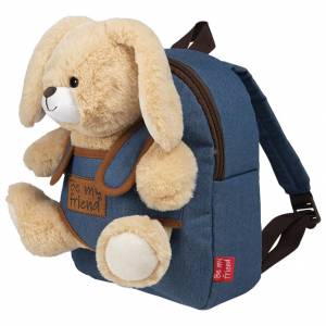 Ruksak mini s odvojivim plišancem Bob Bunny Perletti 13035