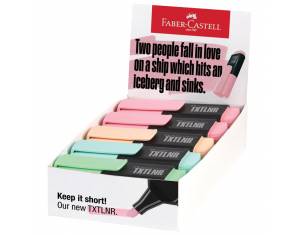 Signir 1-5 mm mini TXTLNR Pastel kart.kutija pk10 Faber Castell 154211 sortirano