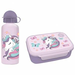 Set Boca 500ml + kut.za užinu Unicorn Must Diakakis 000586459