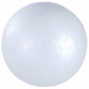 Ukras od stiropora 3 cm kuglica pk10 Knorr Prandell 21-67600 bijeli
