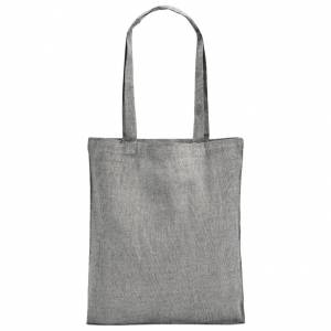 Vrećice za kupovinu pamučna 38x42cm-duge ručke Stricker RYNEK 92920103 tamnosiva