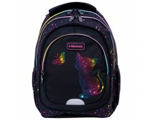 Ruksak školski-notebook anatomski Rainbow Kitty Head 502025033