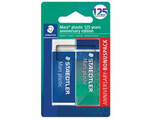 Gumica Mars plastic 125 years pk2 Staedtler 52650MABK1 blister