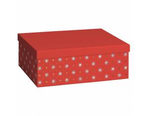 Kutija ukrasna kartonska X-mas 24x33x12cm Stewo 5115 20 crvena