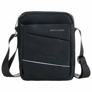 Torba na rame unisex Pierre Cardin 1711 crna