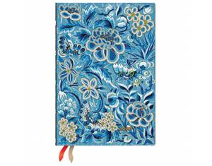 Planer tjedni 2026-12,5x17,5cm-midi horizontalni s gumicom Blue Willow Flexi Paperblanks FE0836
