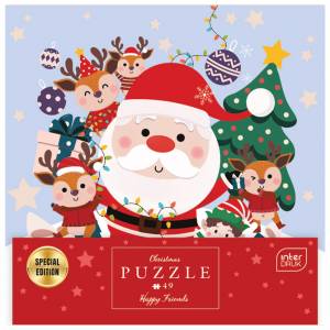 Puzzle 49 kom u okviru Christmas "Santa" Interdruk