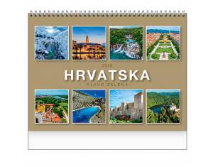 Kalendar "Plavo-zelena Hrvatska" spirala KAL