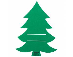 Držač za pribor za jelo od filca Anda AP845192-07 pk4 oblik bor zeleni