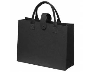 Torba za dokumente od recikliranog filca Macma 6377103 crna