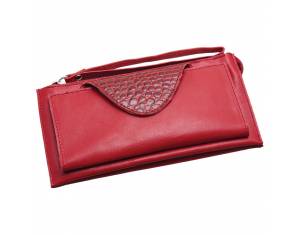 Novčanik kožni ženski M&B crveni