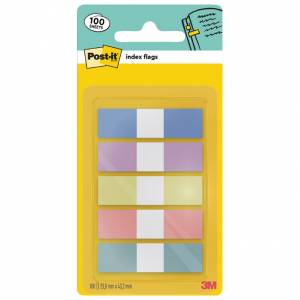 Zastavica 11,9x43,2 mm 5 bojax20 L Post-it 3M.683 -5PASTEL pastelne boje sort