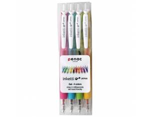 Olovka kemijska gel grip Inketti pk4 Penac sortirano