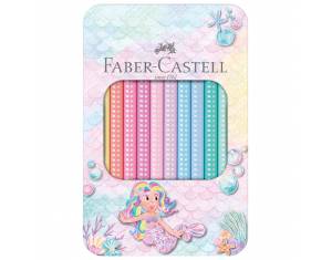 Boje drvene 10 boja metalna kutija Sparkle Jumbo Faber Castell 210910