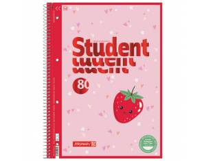 Blok kolegij A4 karo  80L perforacija+4rupe Fruity Love Brunnen 10-67928 522