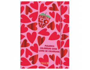 Bojanka B5 16L+naljepnice Fruity Love Brunnen 10-48124 522